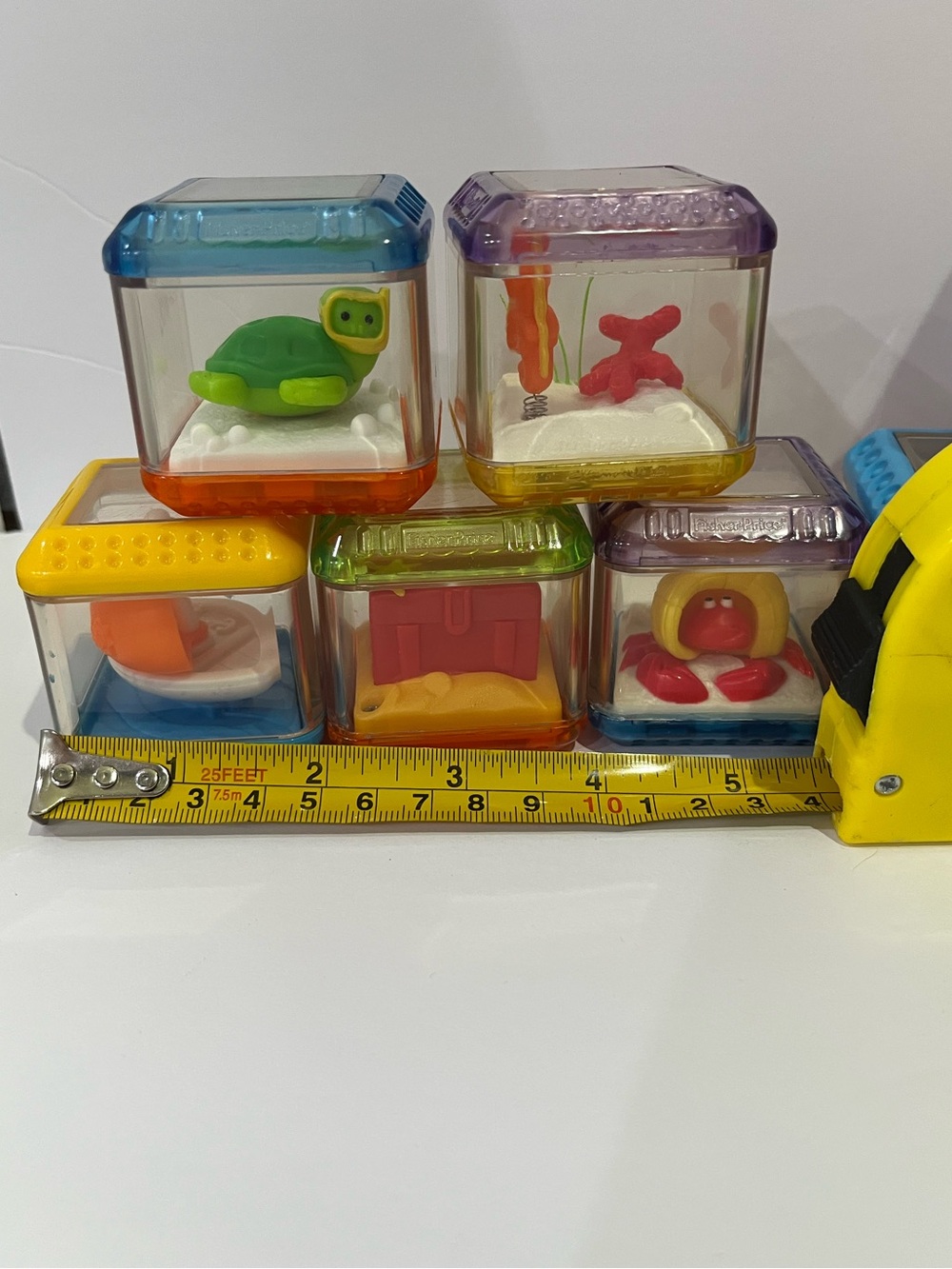 Vintage Fisher Price Peek-a-Boo Blocks 21